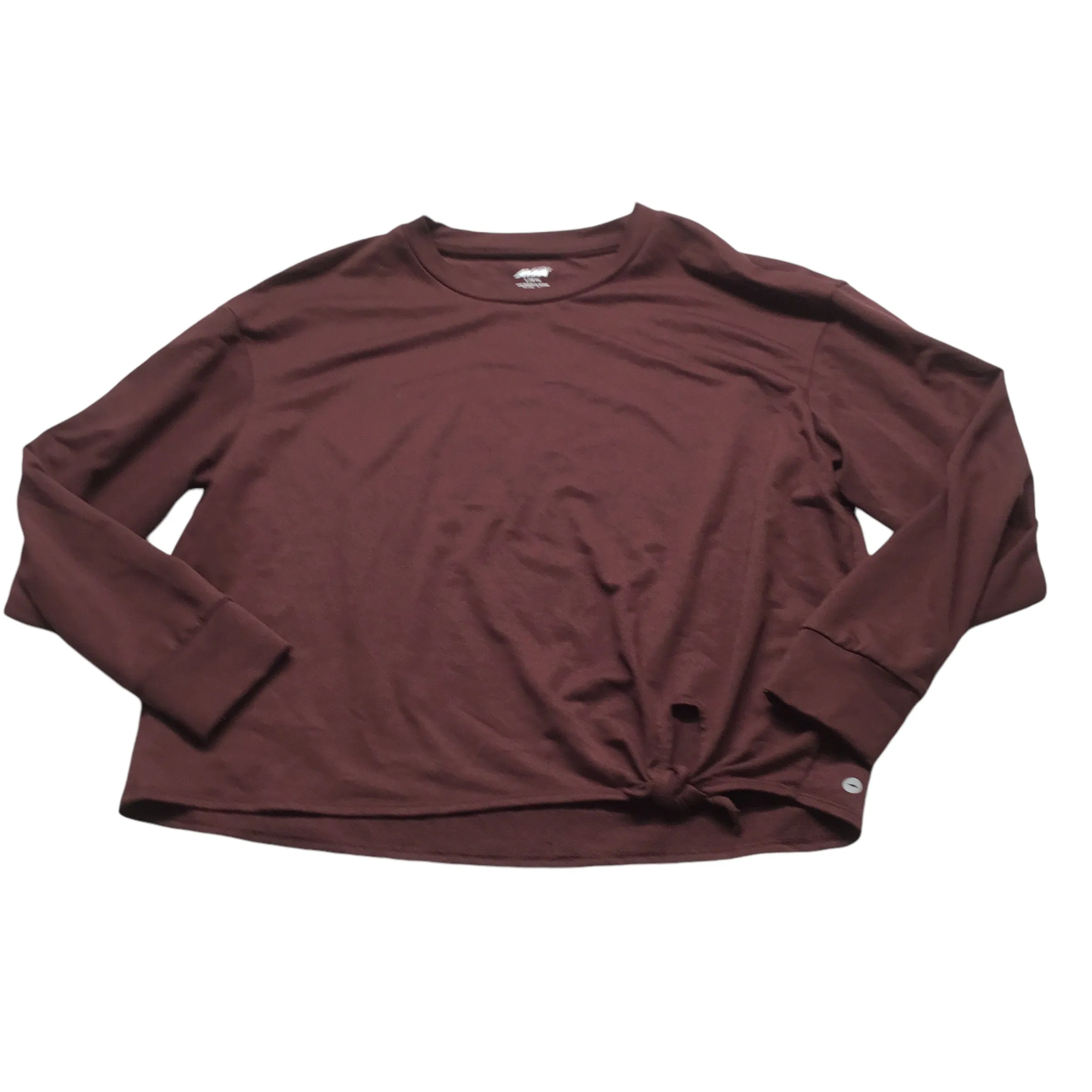 Athletic Sweatshirt Crewneck By Avia In Red, Size: L Photo Glam