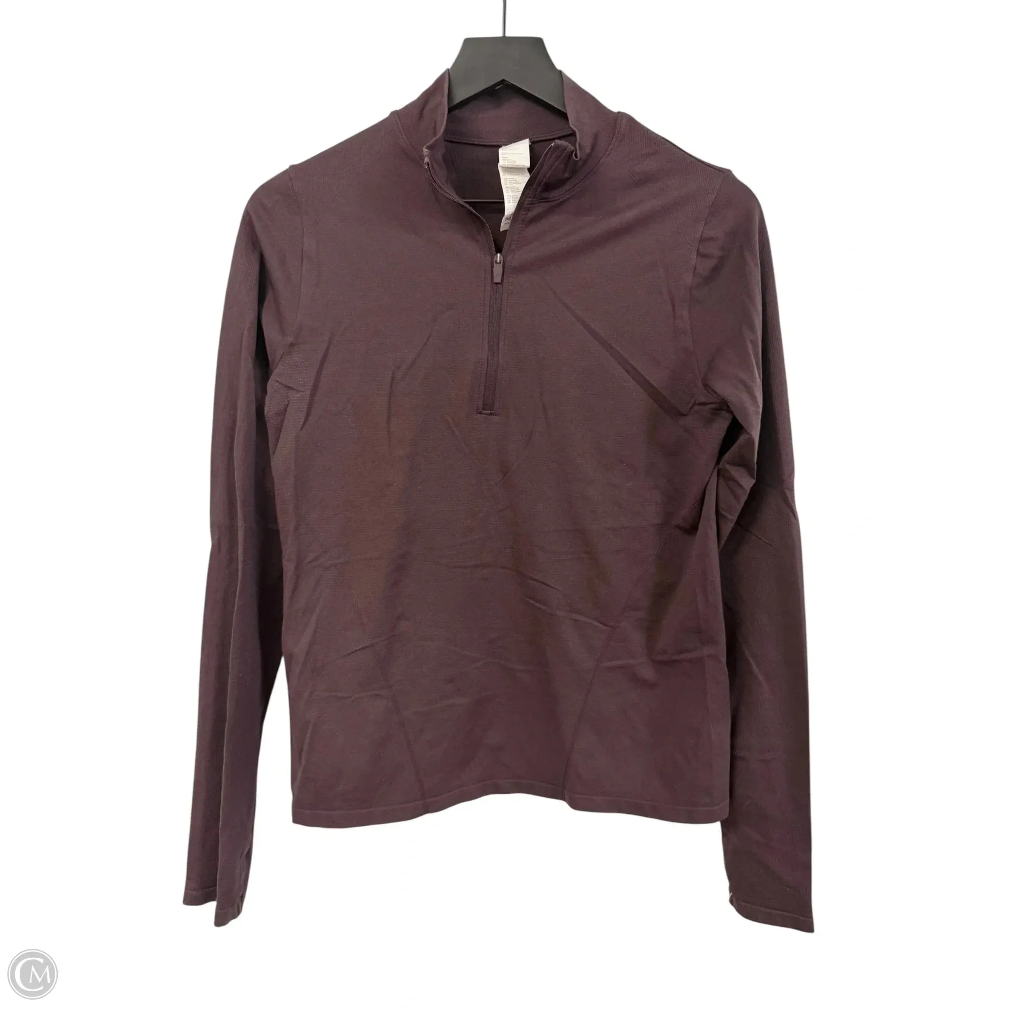 Athletic Sweatshirt Collar By Fabletics In Purple, Size: M Simple Wear FrictionResistantEdges