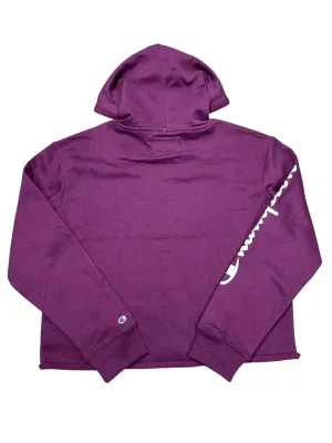 Warm Pants Travel Proof Athletic Sweatshirt Hoodie By Champion In Purple, Size:Xl