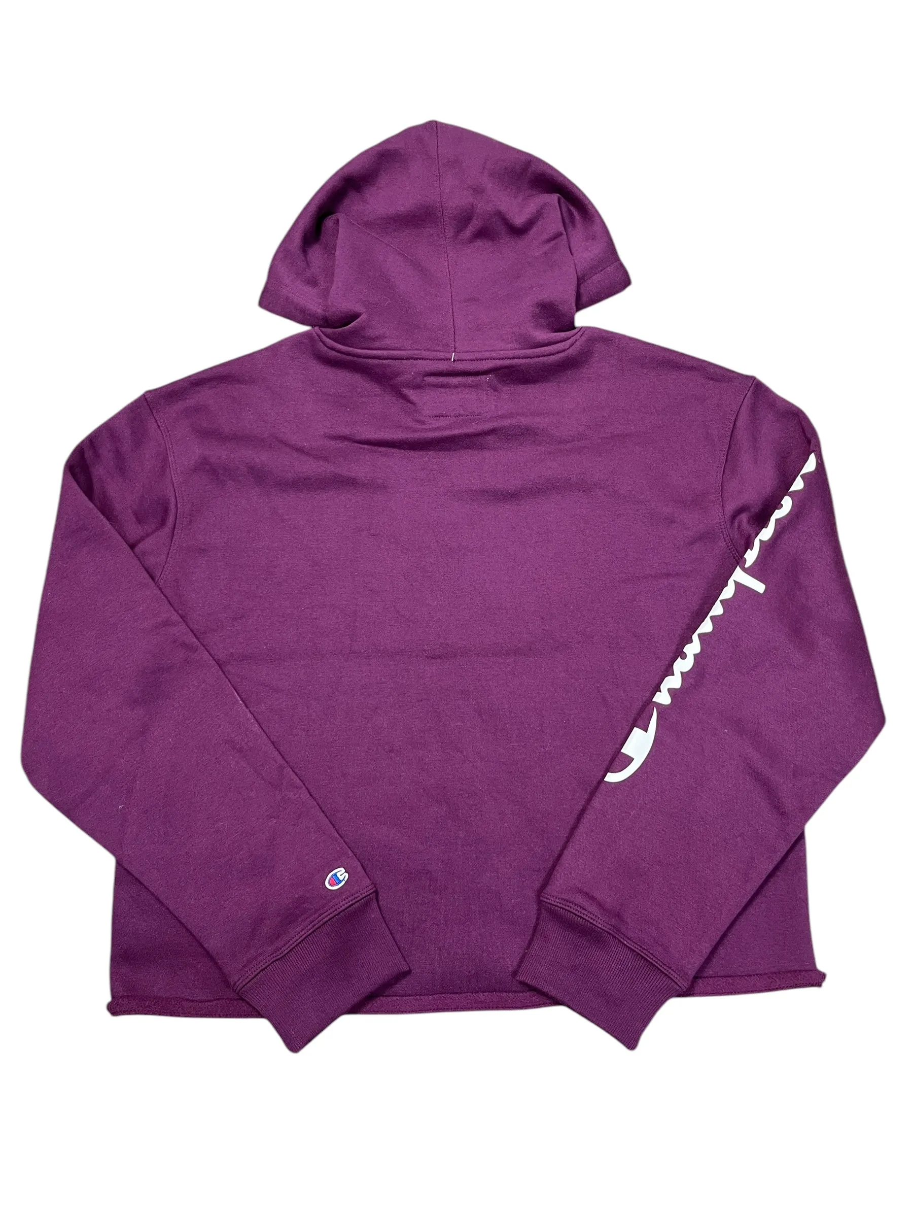 Warm Pants Travel Proof Athletic Sweatshirt Hoodie By Champion In Purple, Size:Xl