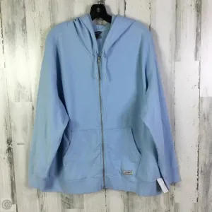Sweatshirt Hoodie By Eddie Bauer In Blue, Size: 2x Casual Polo
