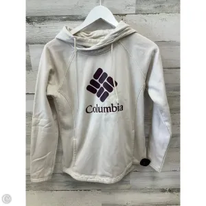 Sweatshirt Hoodie By Columbia In Cream, Size: S WrinkleFree Material Beauty Glow