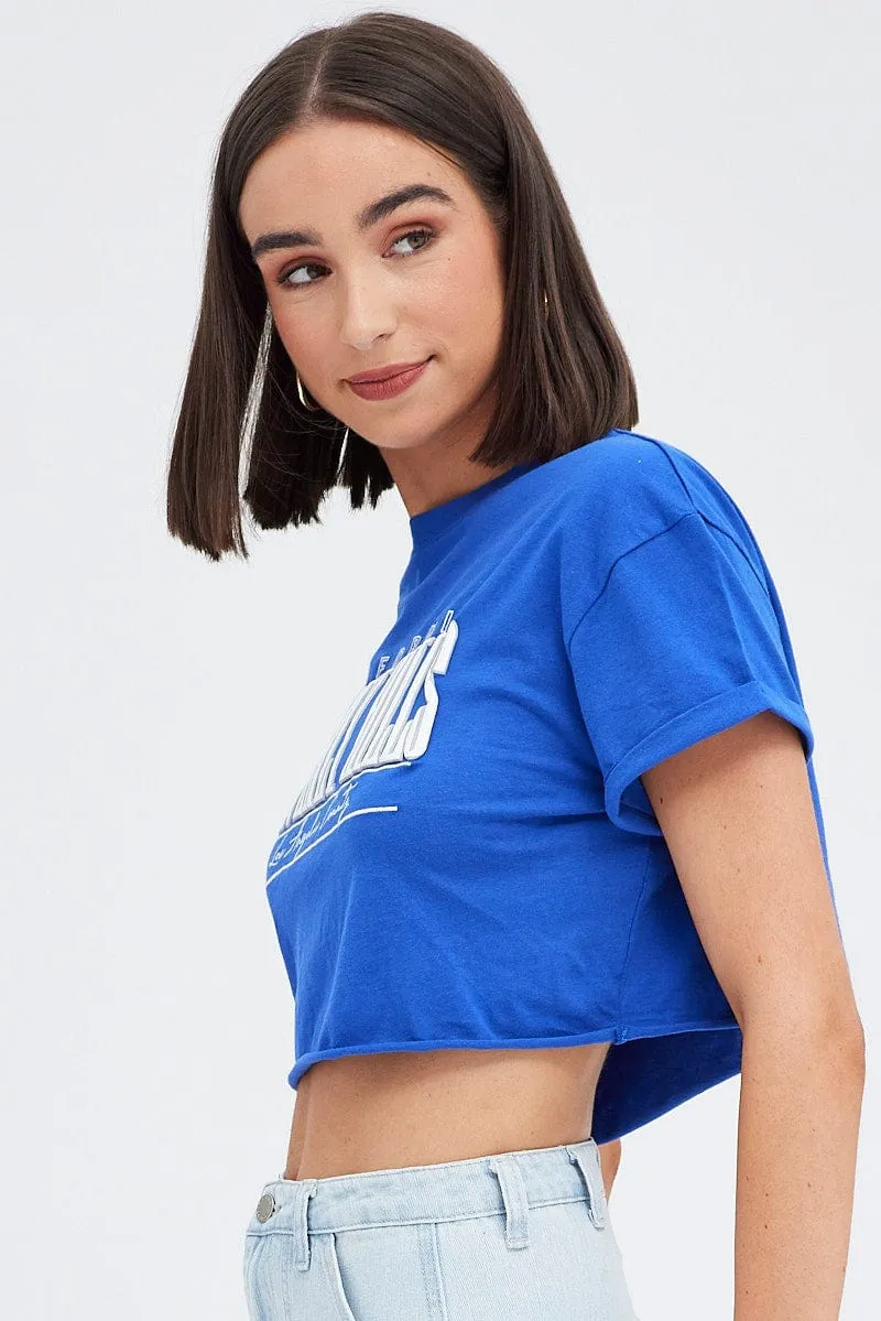 Blue Graphic Tee Short Sleeve Outdoor Gear