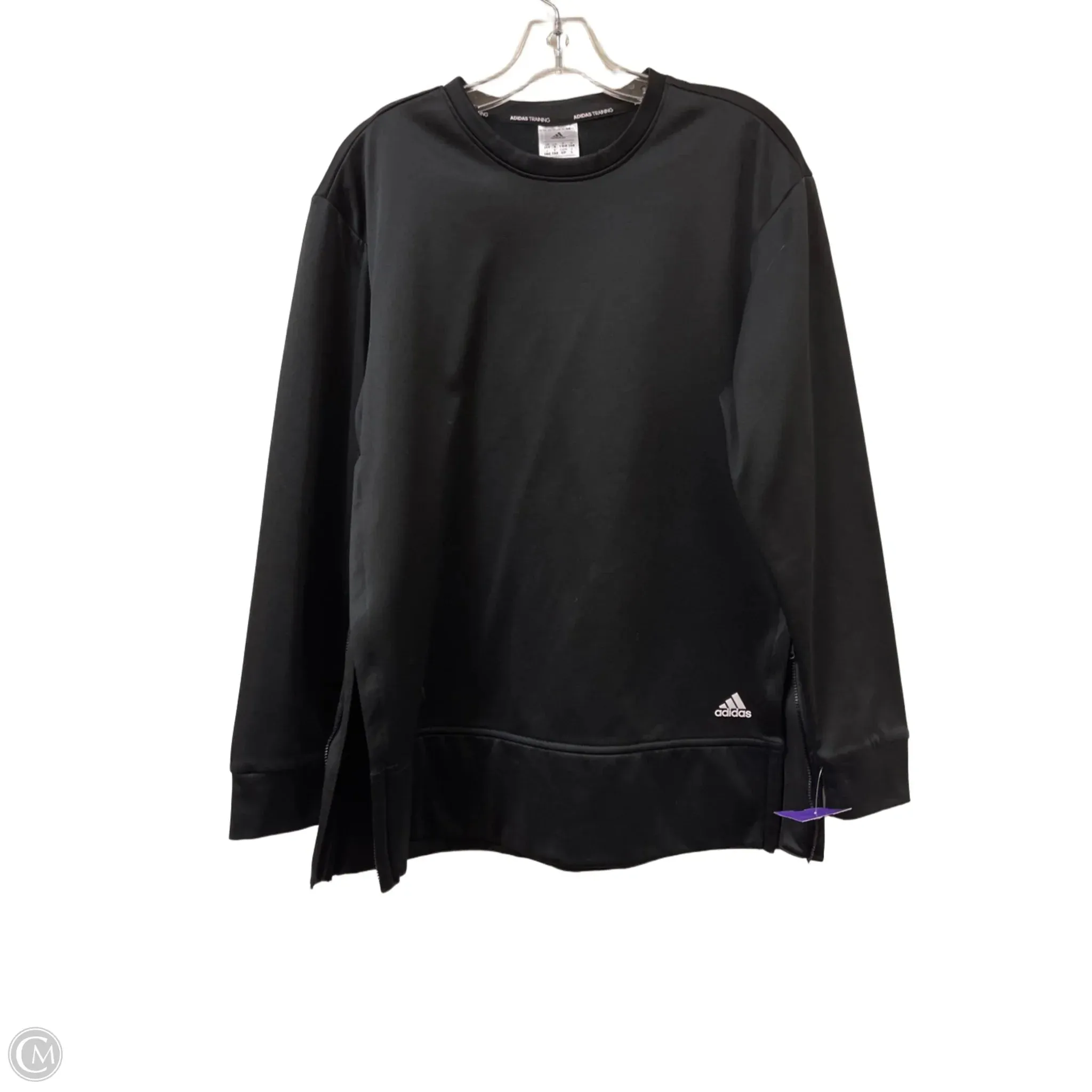 New Yorker Low Care Athletic Sweatshirt Crewneck By Adidas In Black, Size: L