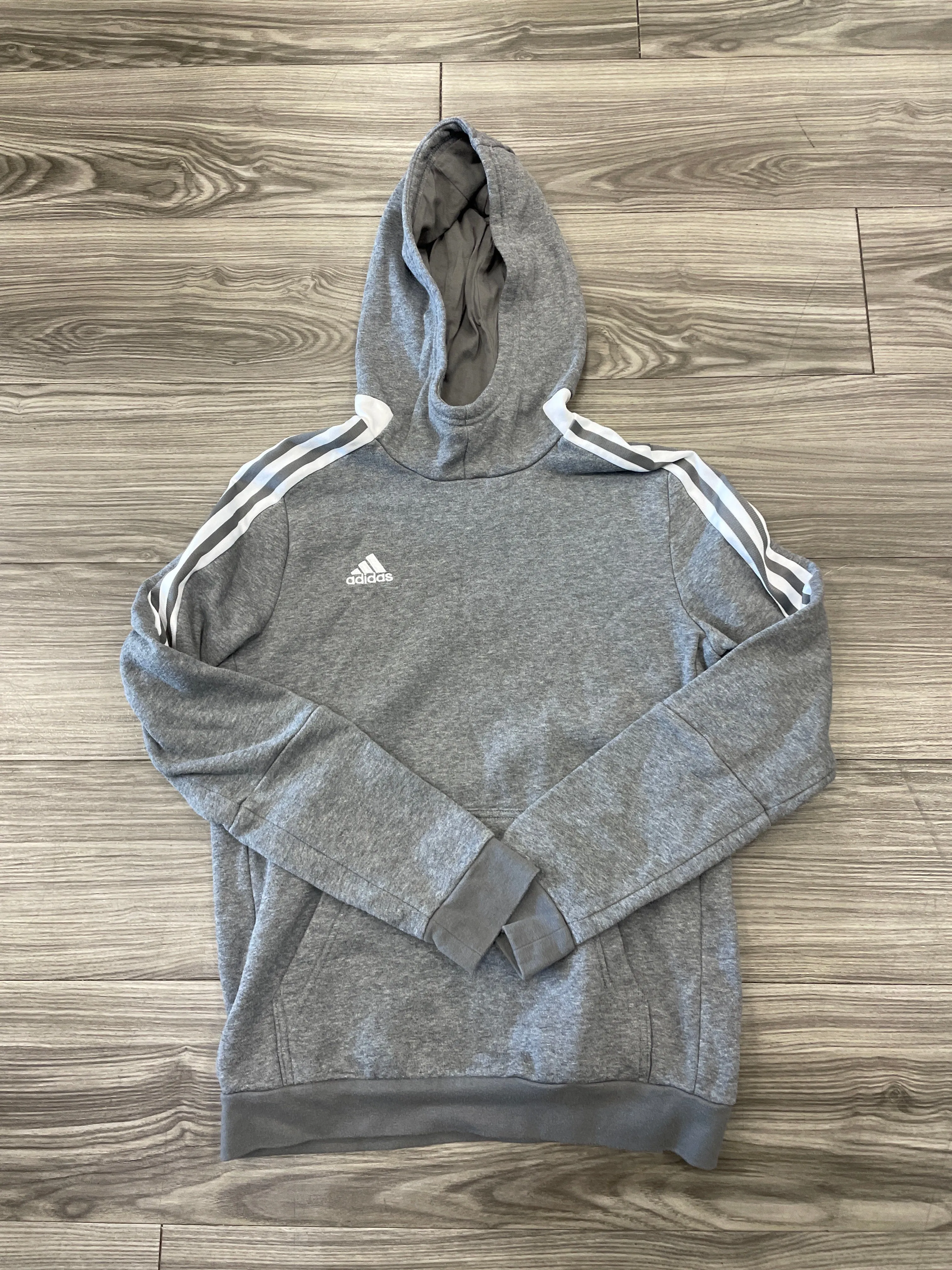 Athletic Sweatshirt Hoodie By Adidas  Size: S Adjustable drawstring