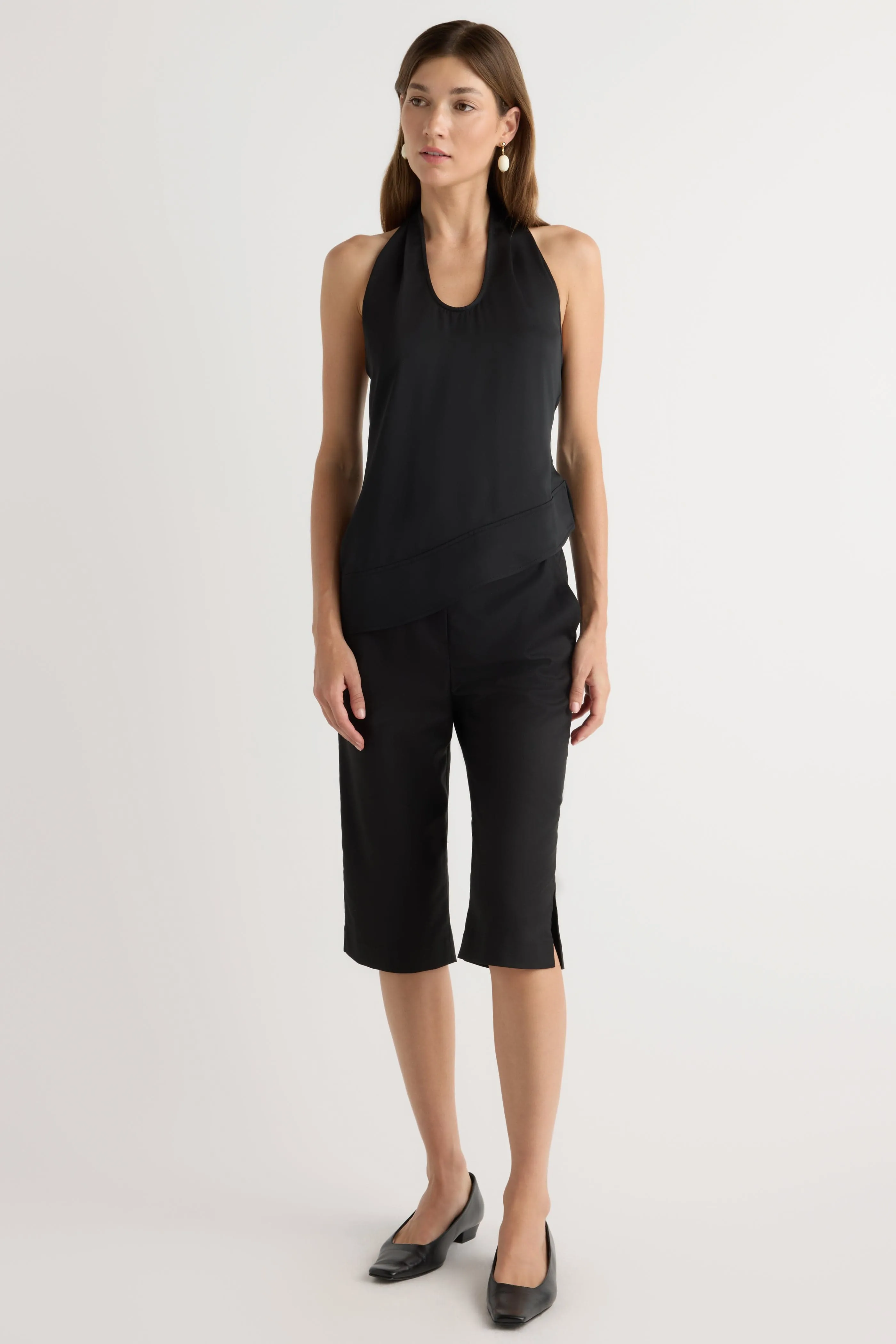 pilling resistant Lexi Tailored Capri Pant