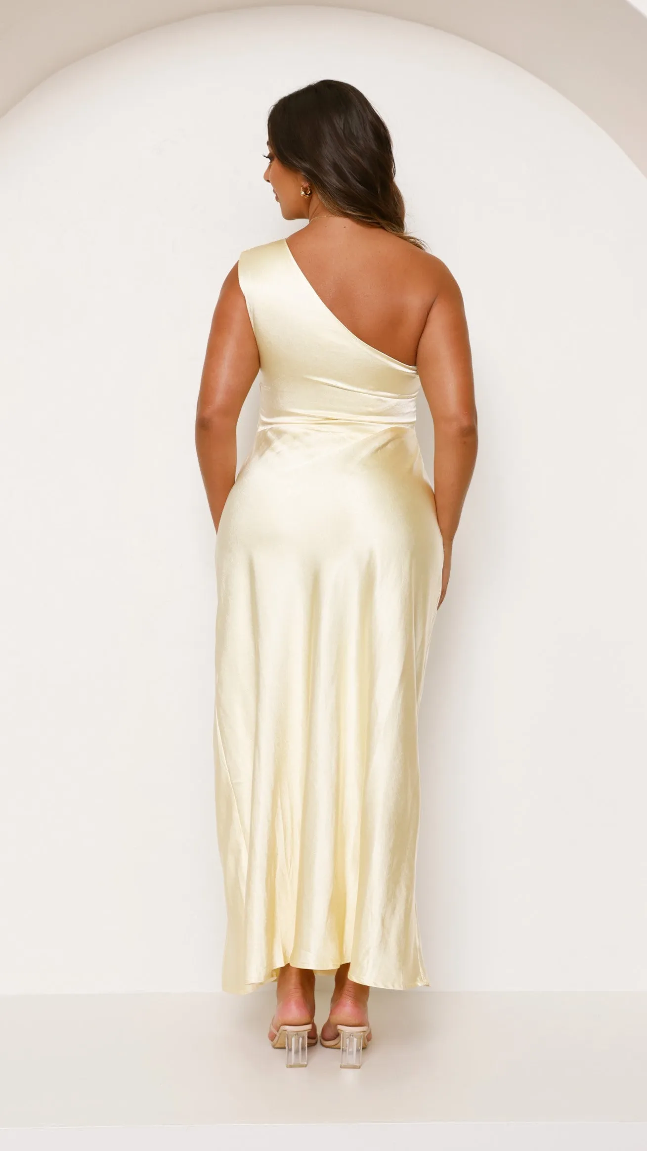 Victoria Maxi Dress - Yellow Urban View