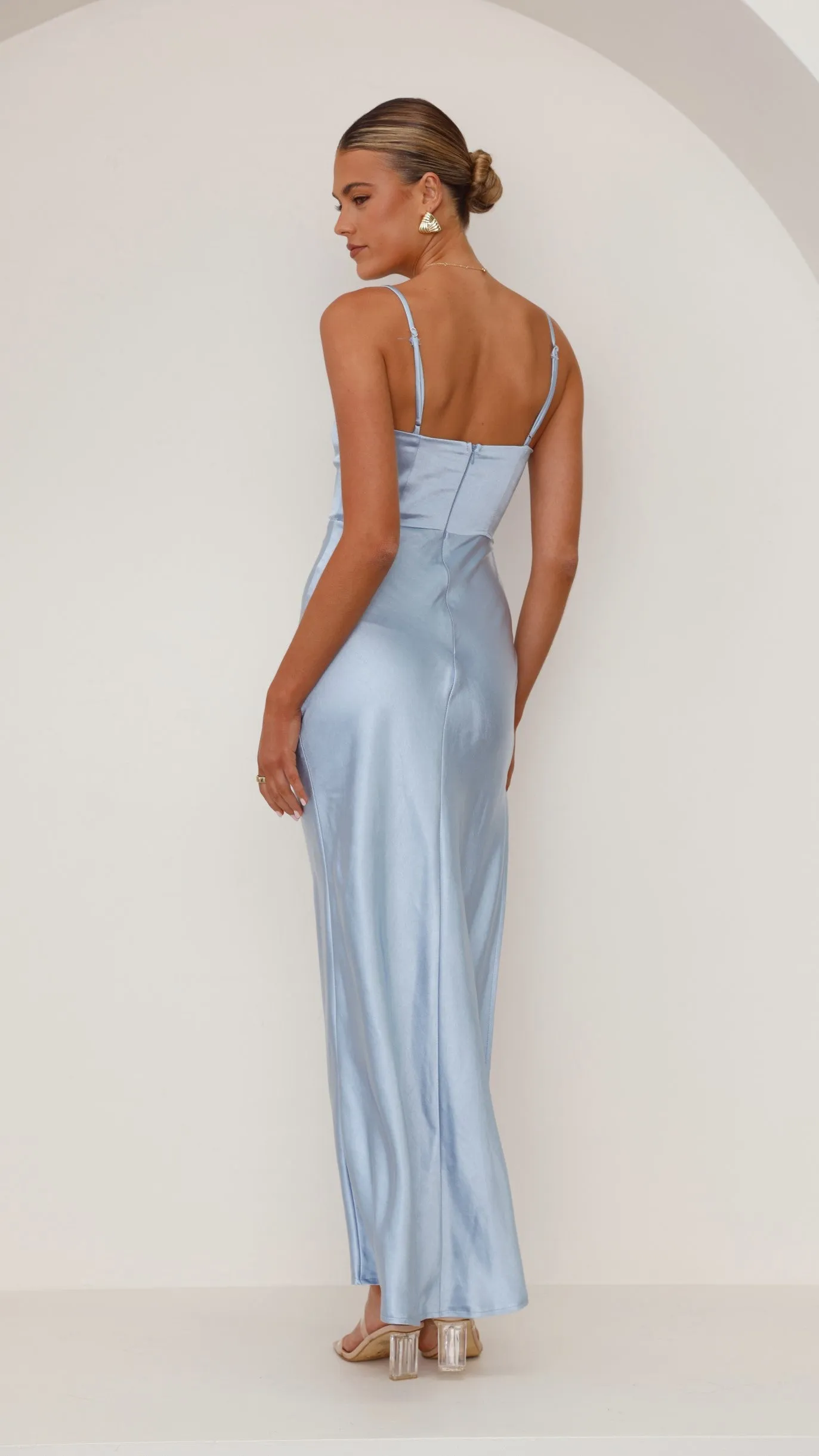 Greek Touch Island Mood Ava Maxi Dress - Blue