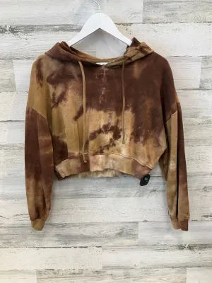 Date Vibe VersatileCuff Sweatshirt Hoodie By Bp In Brown, Size: S