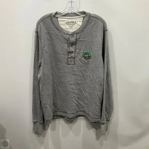 ShrinkResistant Lounge Gear Sweatshirt Crewneck By Cme In Grey, Size: Xl