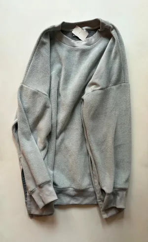 Sweatshirt Crewneck By Kat Mcrae In Grey, Size: Xl Bio Glow Dad Core