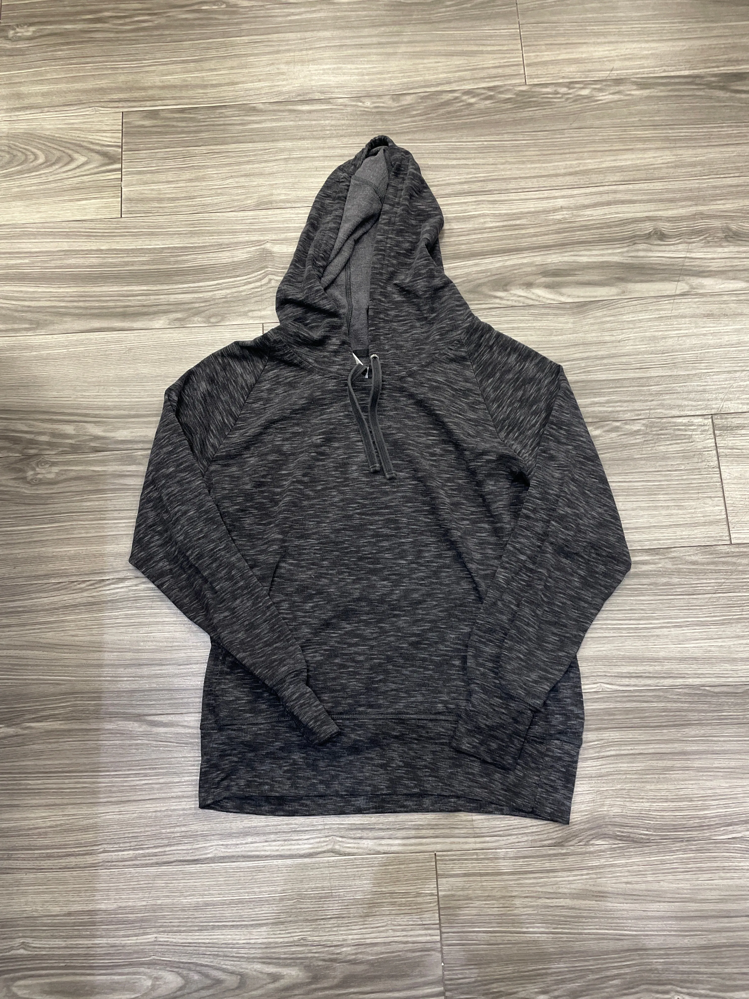 Active clothing SoftTouch Sweatshirt Hoodie By Green Tea In Grey, Size: Xl