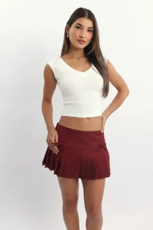FadeResistant White T-Shirt Short Sleeve V-Neck