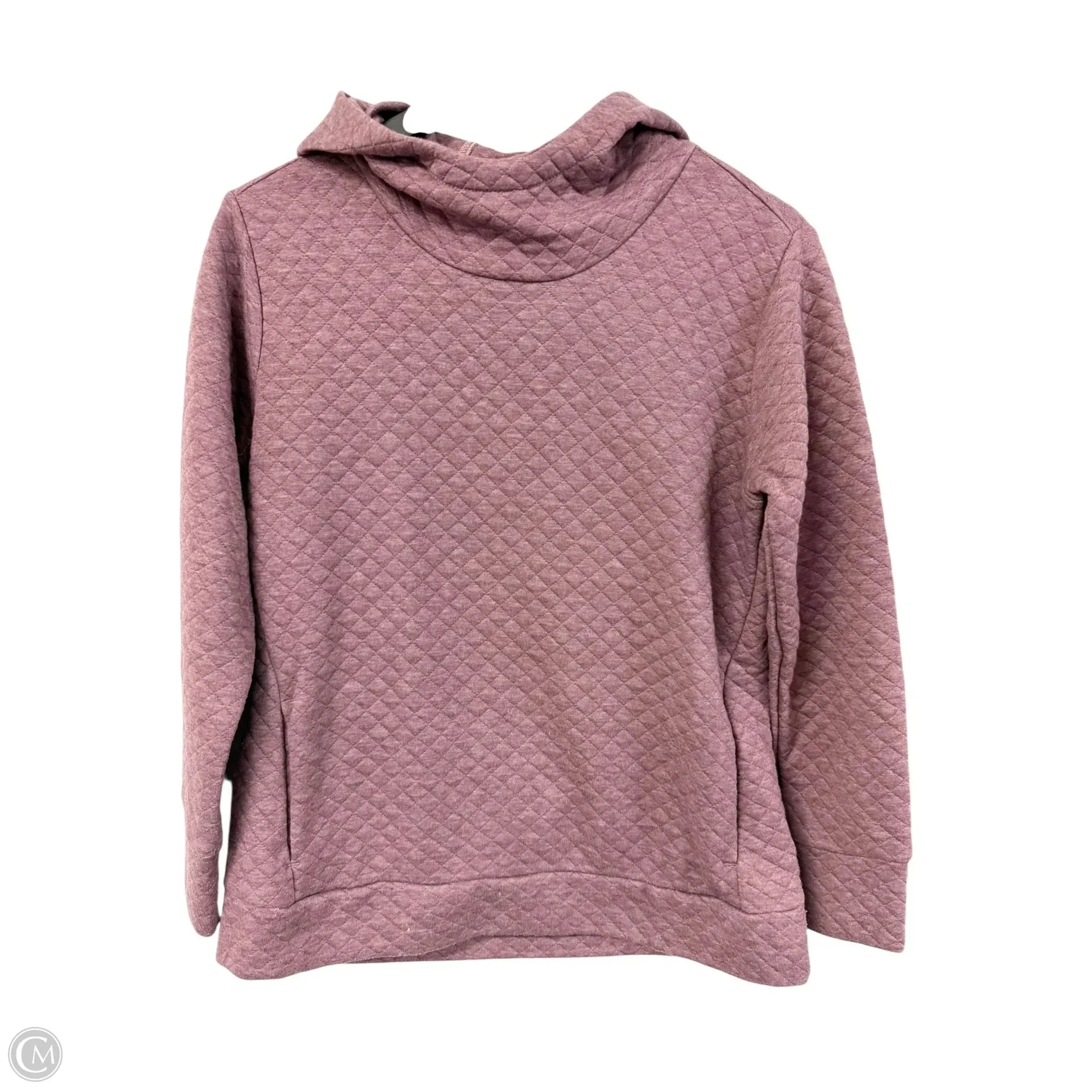 Elegant Tunic Island Vibe Athletic Sweatshirt Hoodie By Rbx In Purple, Size: M