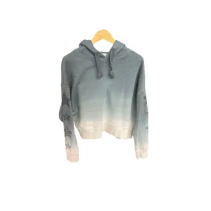 Sweatshirt Hoodie By Vintage Havana In Grey, Size: S Casual Outfit EcoFriendlyProduction
