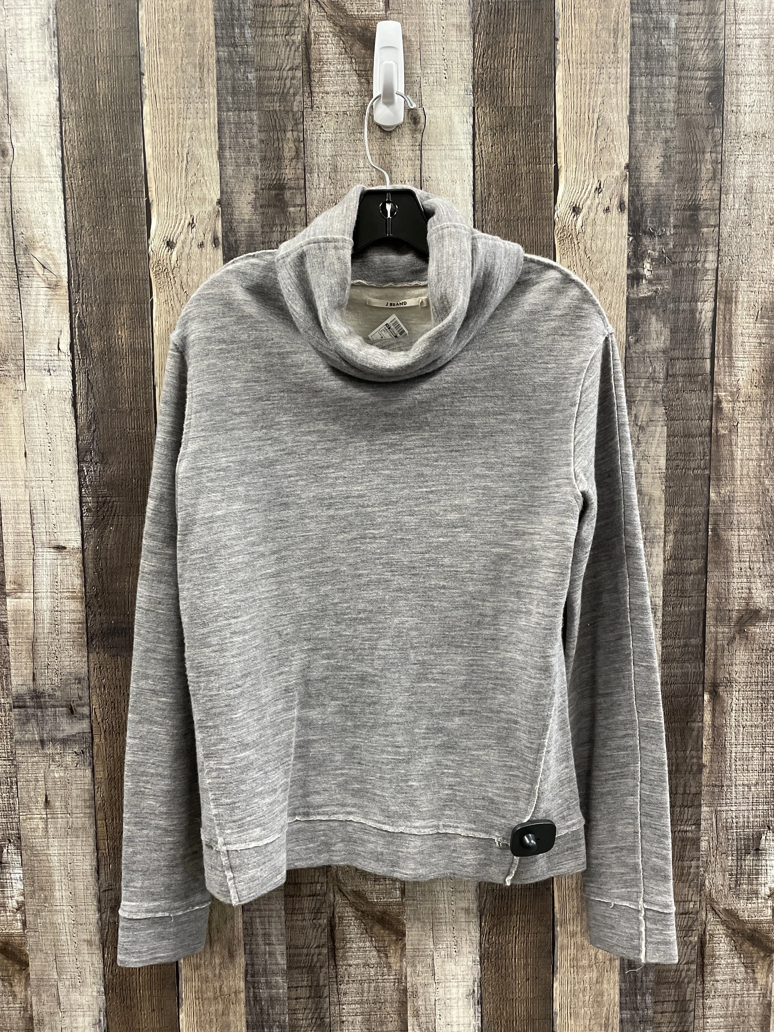 Sweatshirt Collar By J Brand In Grey, Size: M Stylish Scarf SnagProofMaterial