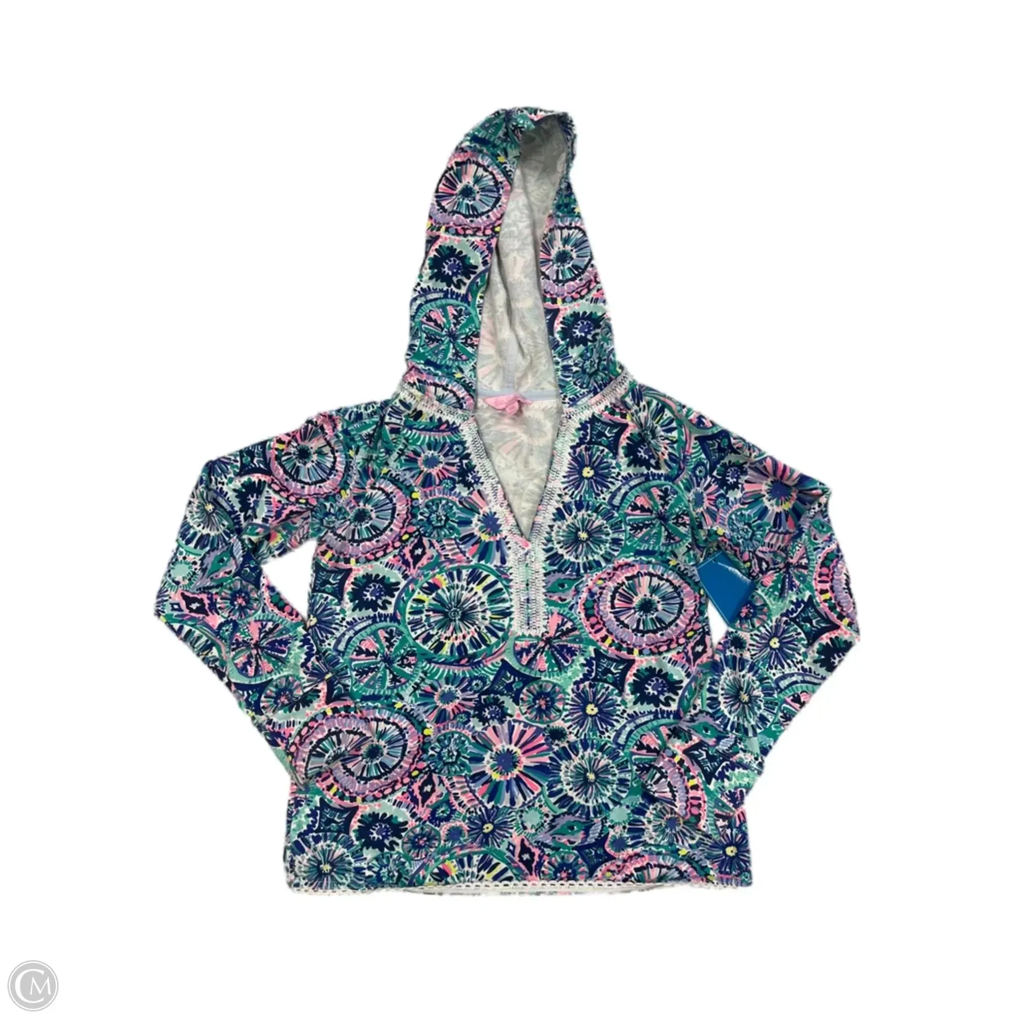 BreathableLining Sweatshirt Designer By Lilly Pulitzer In Blue, Size: Xxs