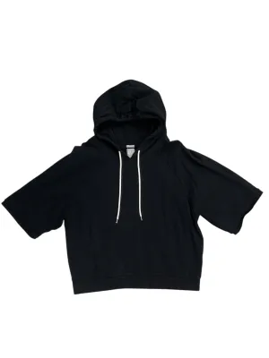 NonRestrictiveCut Minimal Mood SWEATSHIRT HOODIE by GAP In BLACK, Size: L