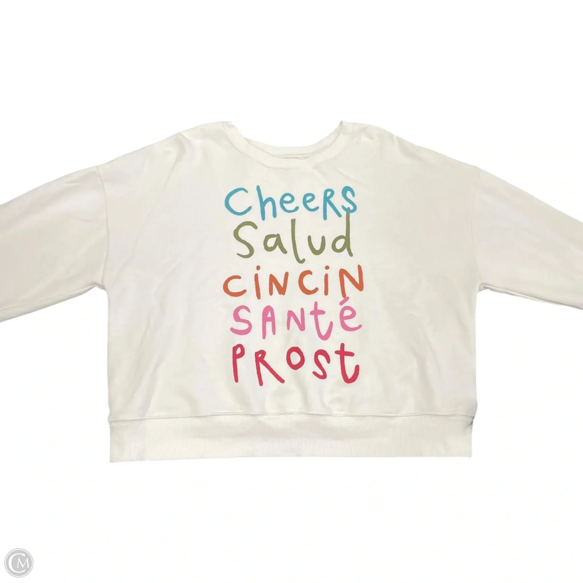 OdorControl Treatment Sweatshirt Crewneck By Maeve In Pink, Size: M