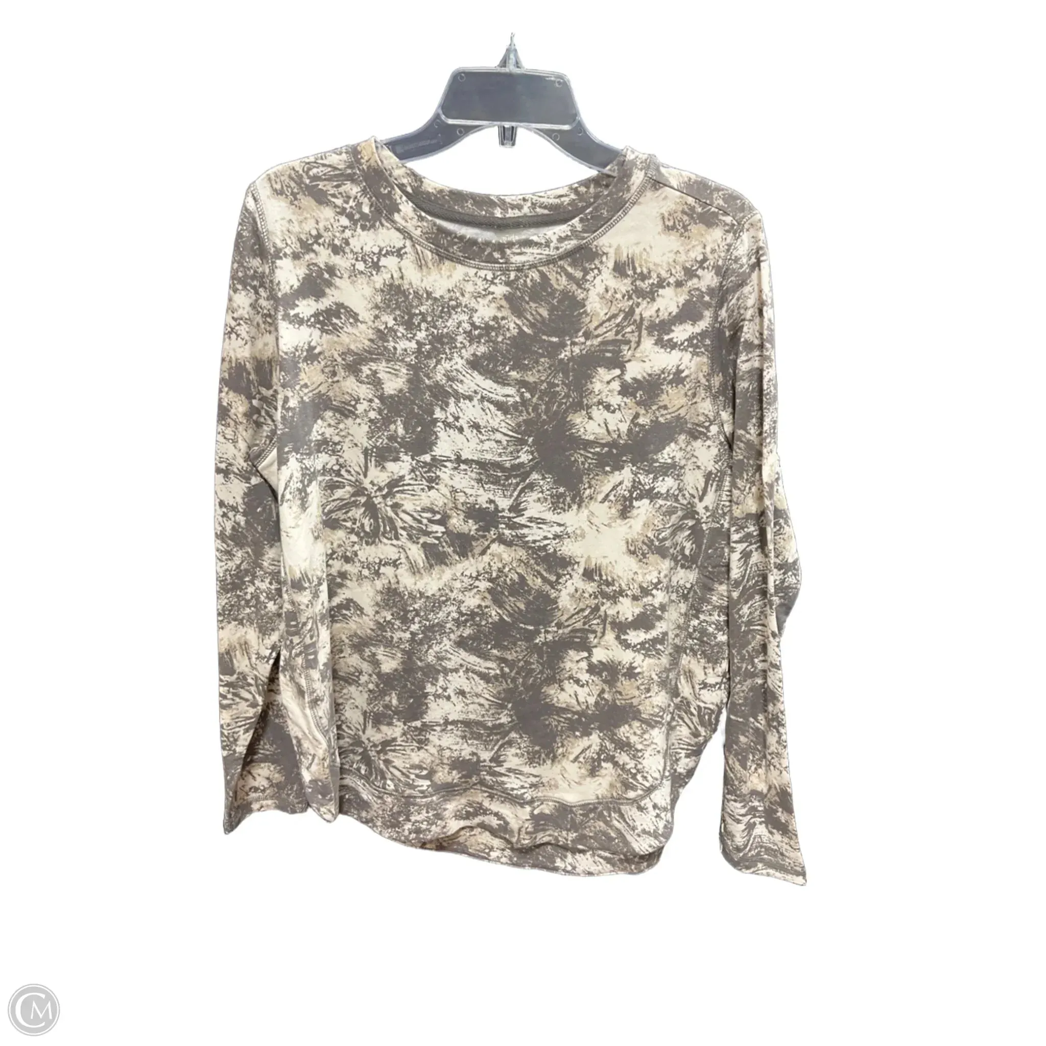 Athletic Sweatshirt Crewneck By Clothes Mentor In Taupe, Size: M Park Day