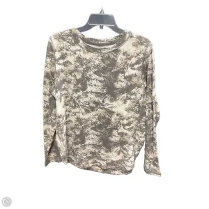 Athletic Sweatshirt Crewneck By Clothes Mentor In Taupe, Size: M Park Day