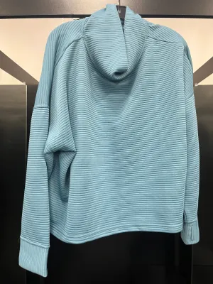 Chic Accessory Blue Athletic Sweatshirt Crewneck Danskin, Size Xxl