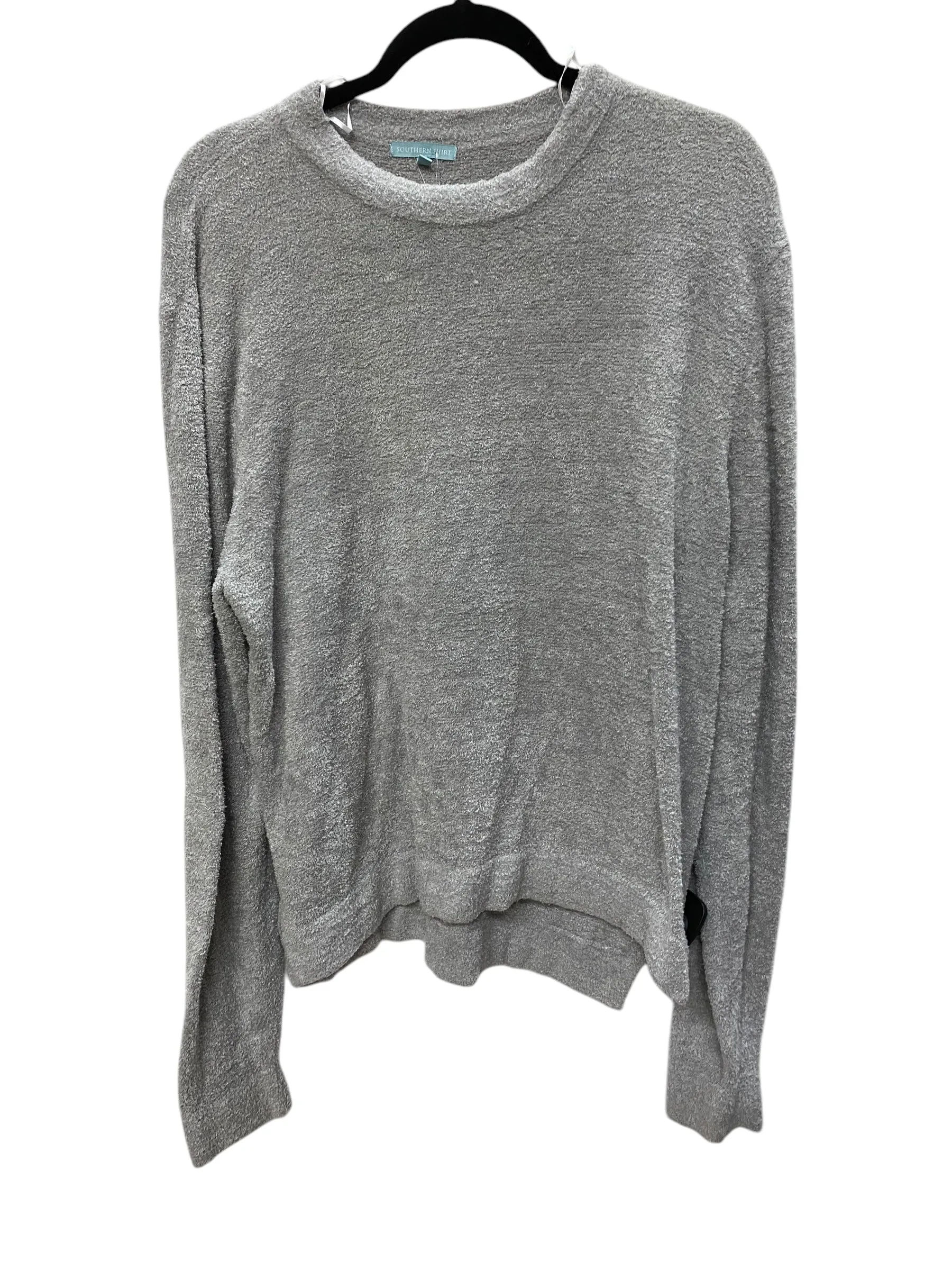 ShockAbsorbent Padding Global Edge Sweatshirt Crewneck By Cmc In Grey, Size: L
