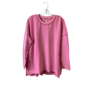 Champion Glow Sweatshirt Crewneck By Free People In Pink, Size:Xs