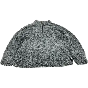 Kind Soul Sweatshirt Collar By Weatherproof In Grey, Size: Xl