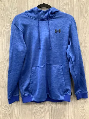 Cool Sweater Fashion Dress Athletic Sweatshirt Hoodie By Under Armour In Blue, Size: S