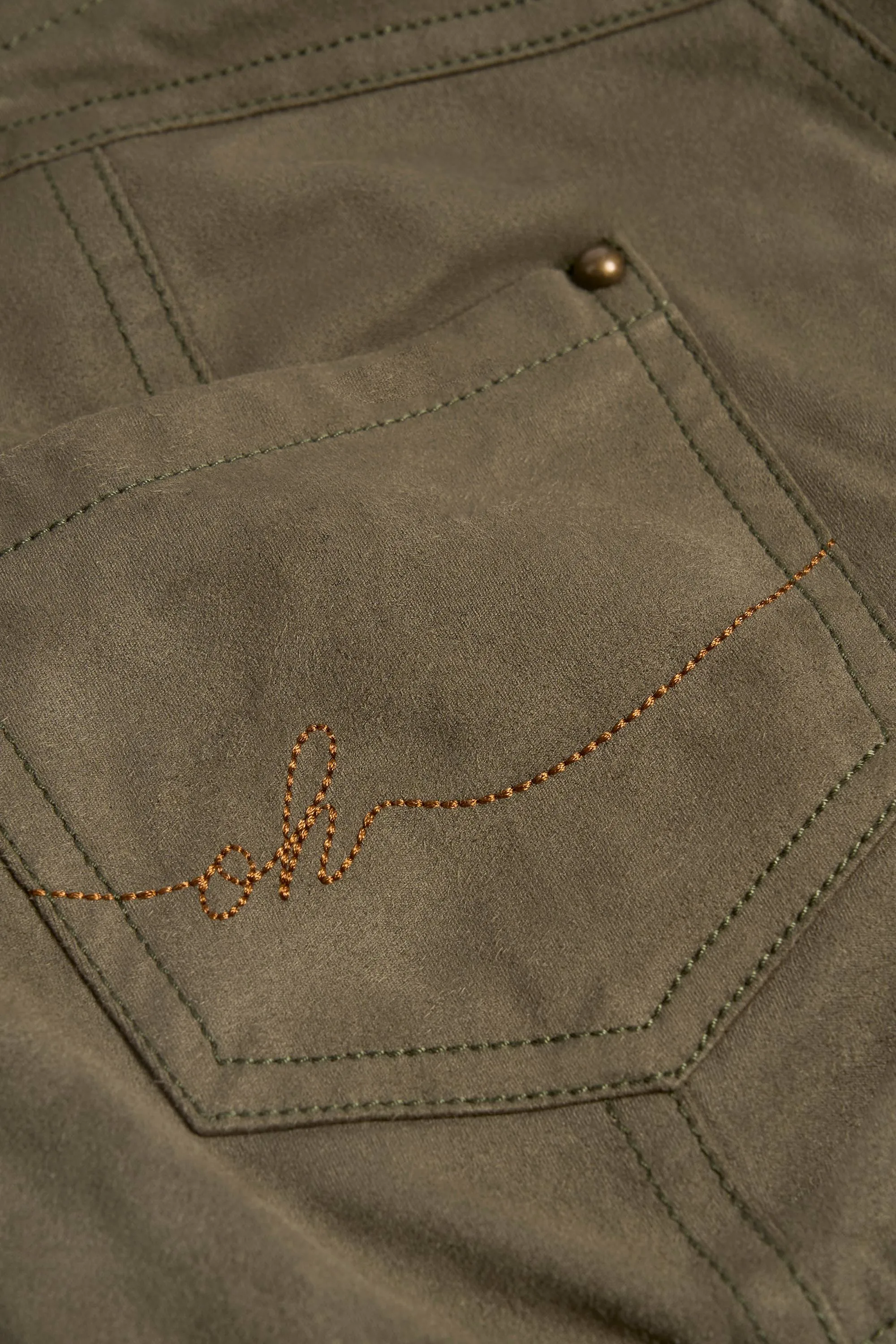 poolside gear Lace-Up Mid-Rise Shorts in Dark Khaki