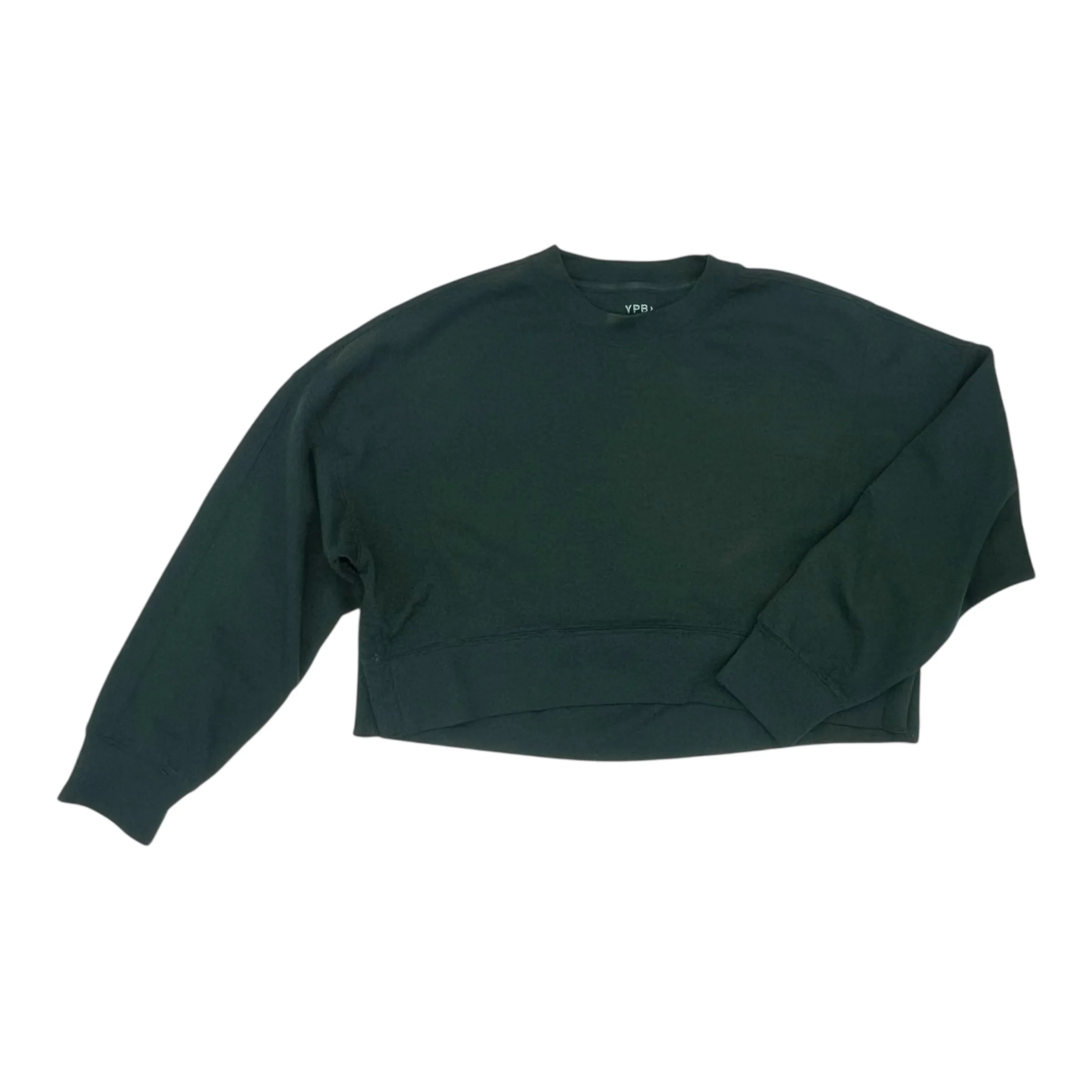 Sweatshirt Crewneck By Clothes Mentor In Green, Size:M Lounge Wear