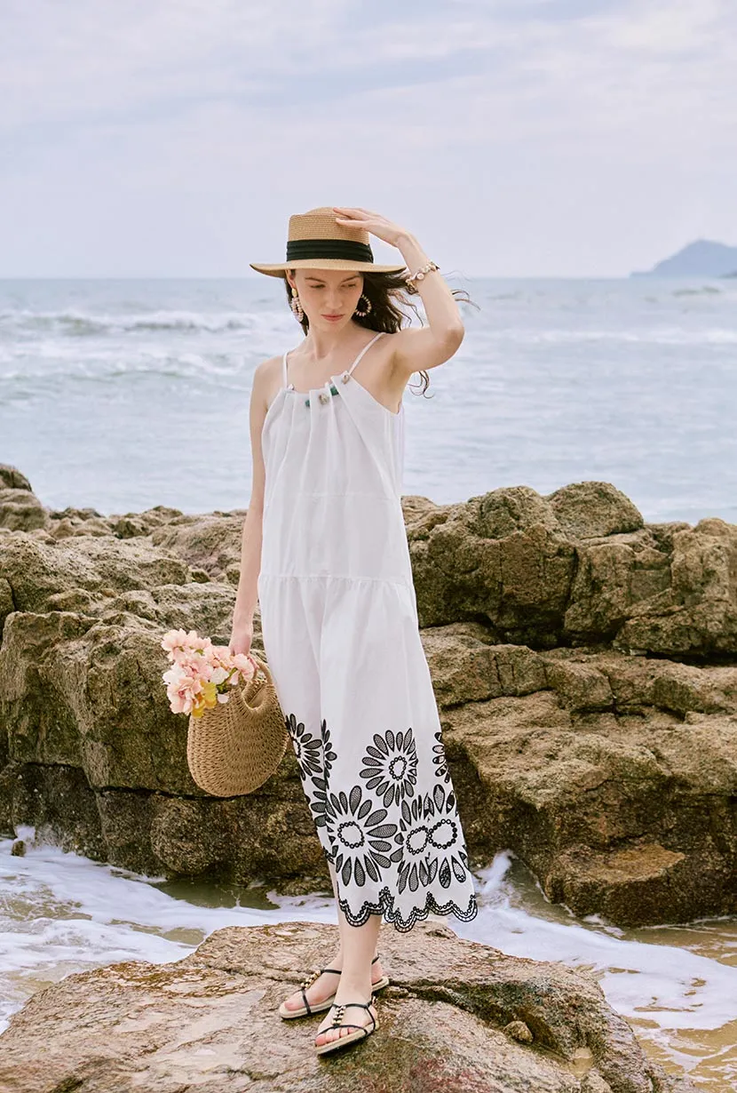 Laarni Maxi Dress - Embroidery TagFreeDesign