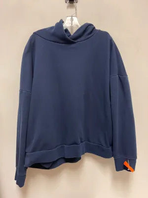 Athletic Sweatshirt Hoodie By Fabletics In Navy, Size: 2x Cold Weather Wear Jump Core