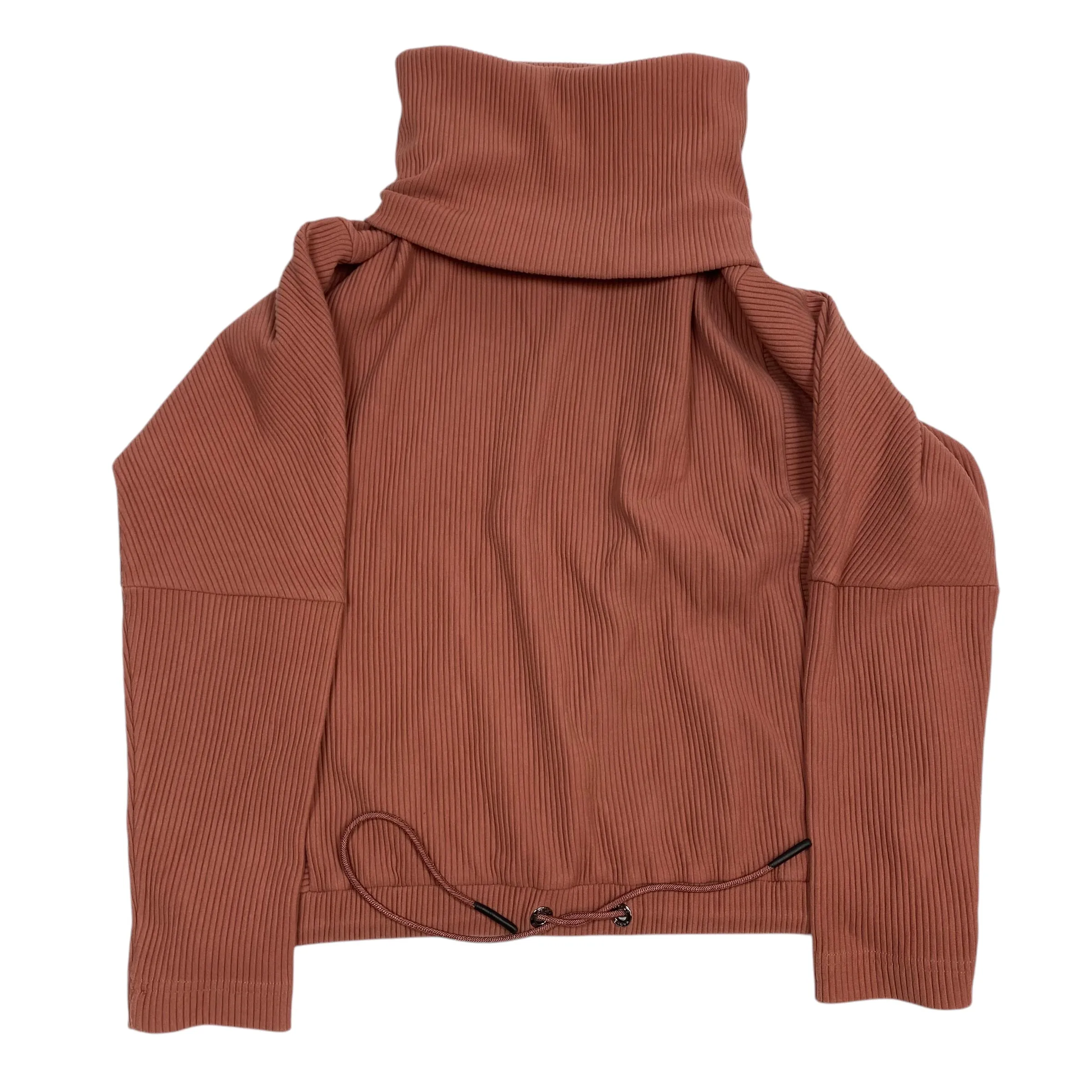 HighNeckStyle Athletic Sweatshirt Collar By Varley In Pink, Size: Xs