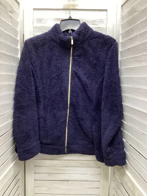 Functional Fit Sweatshirt Collar By Croft And Barrow In Blue, Size: L