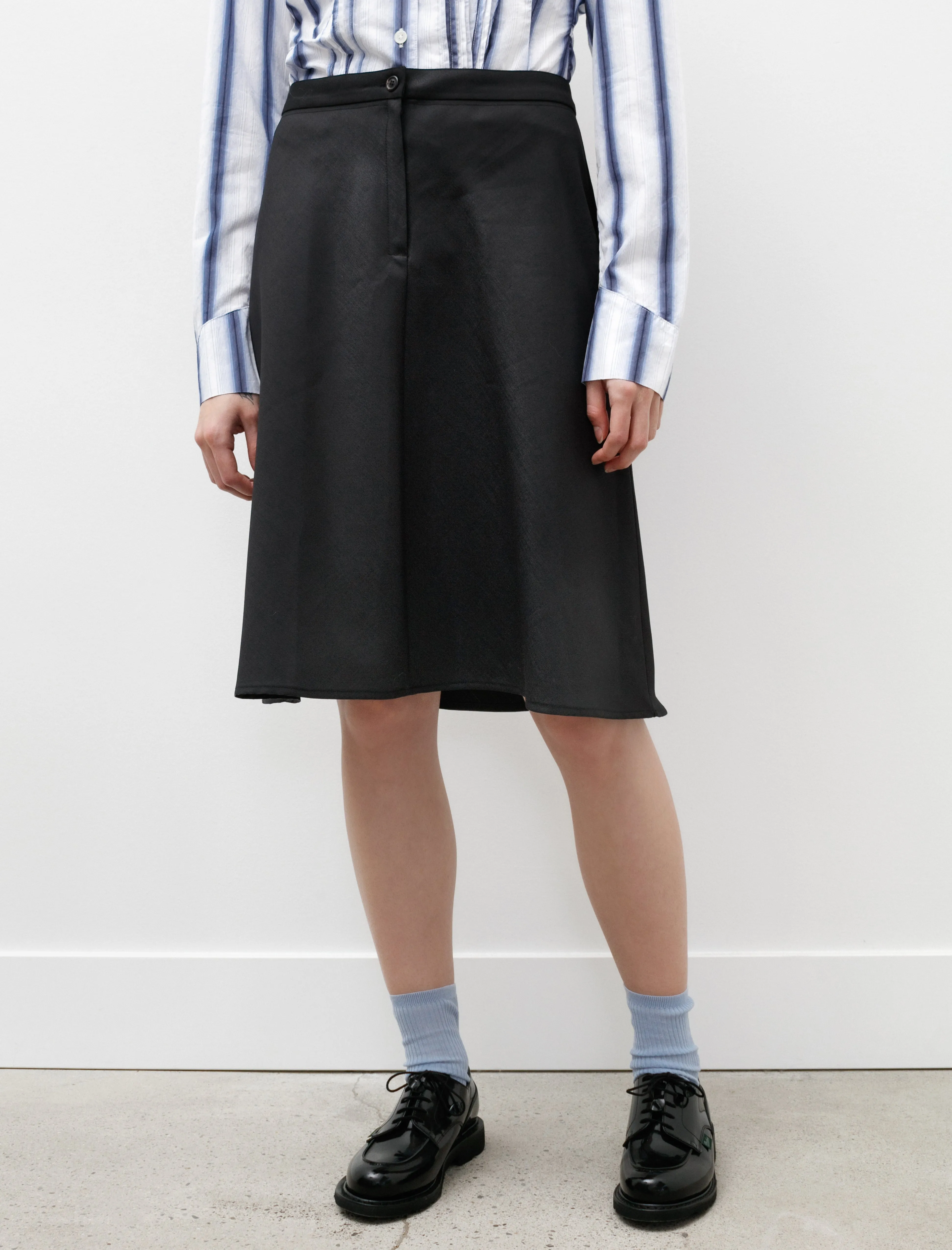 Curtain Skirt Black Mnemonic Wool Trendy Mood