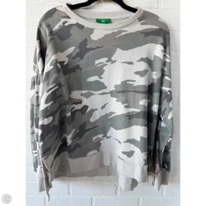 Sweatshirt Crewneck By Dip In Cream & Green, Size: L MatteFinishTexture
