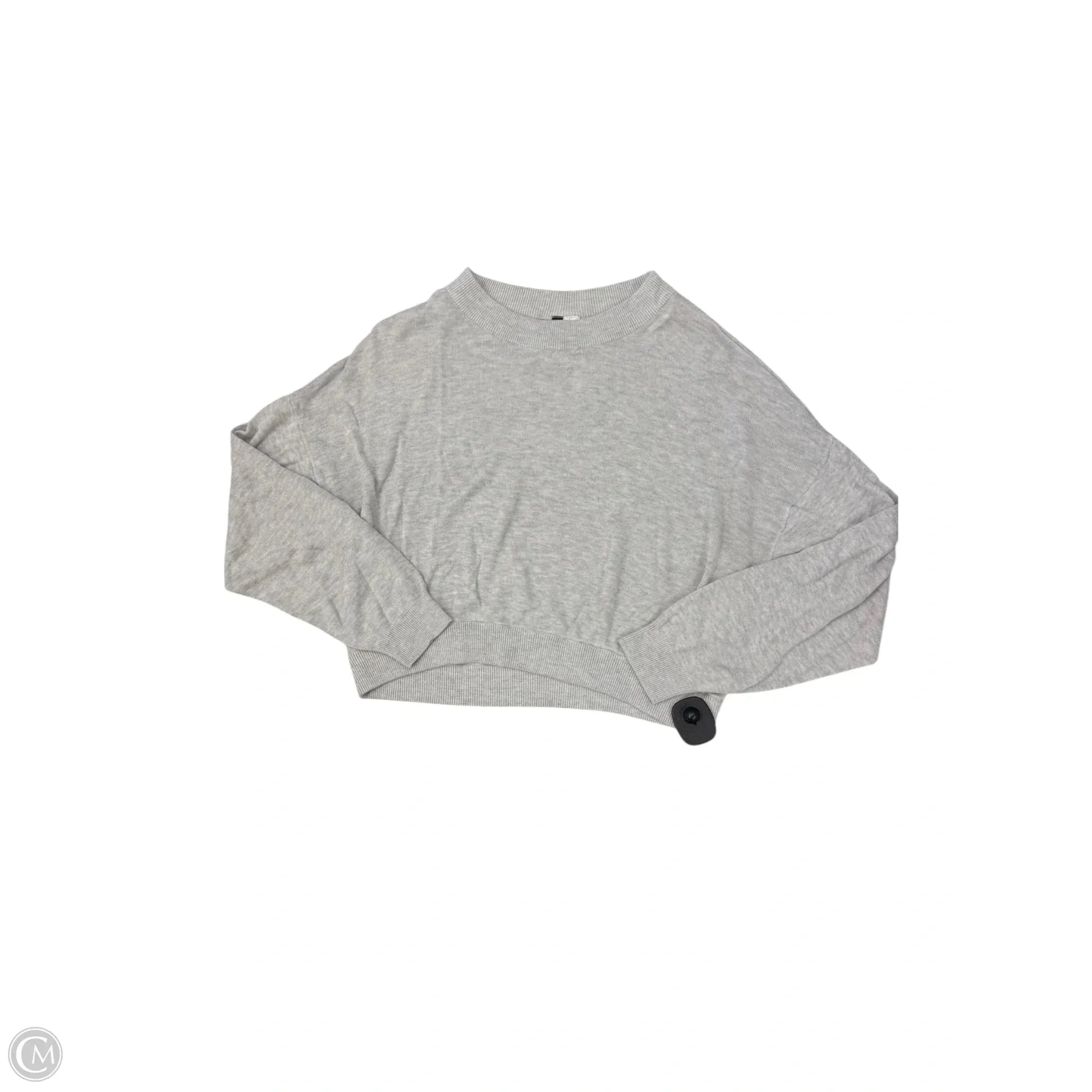 Fire Glow Clear Glow Sweatshirt Crewneck By Divided In Grey, Size: L