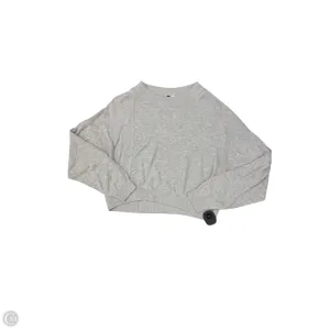 Fire Glow Clear Glow Sweatshirt Crewneck By Divided In Grey, Size: L