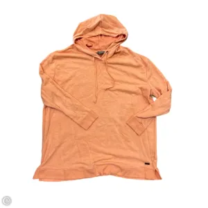 Sweatshirt Hoodie By Natural Reflections In Orange, Size: 1x Recycled Fit Cyber Glow