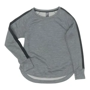 premium fabric wrinkle free Sweatshirt Collar By Champion In Grey, Size:L