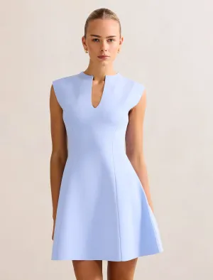 Katerina Crepe Knit Mini Dress City Scene Casual Style Wear