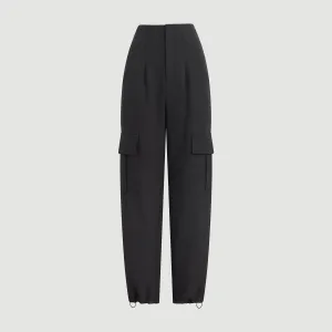 Lynda Tailored Utility Pant (Petite) HiddenPockets EcoFriendlyMaterial