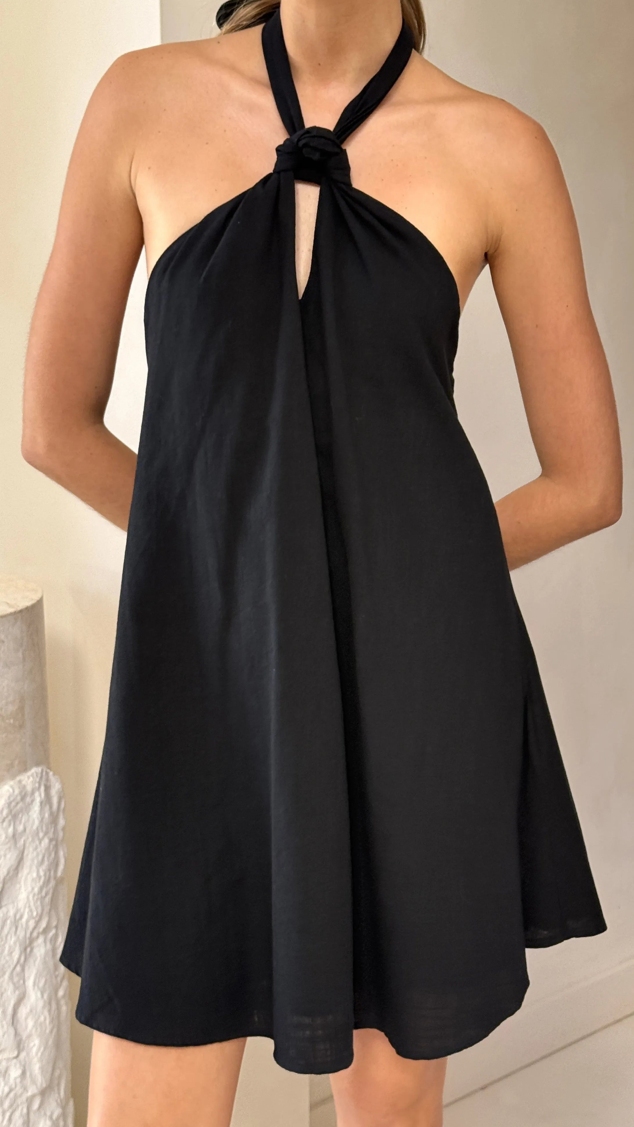 Boho Look Maja Mini Dress - Black