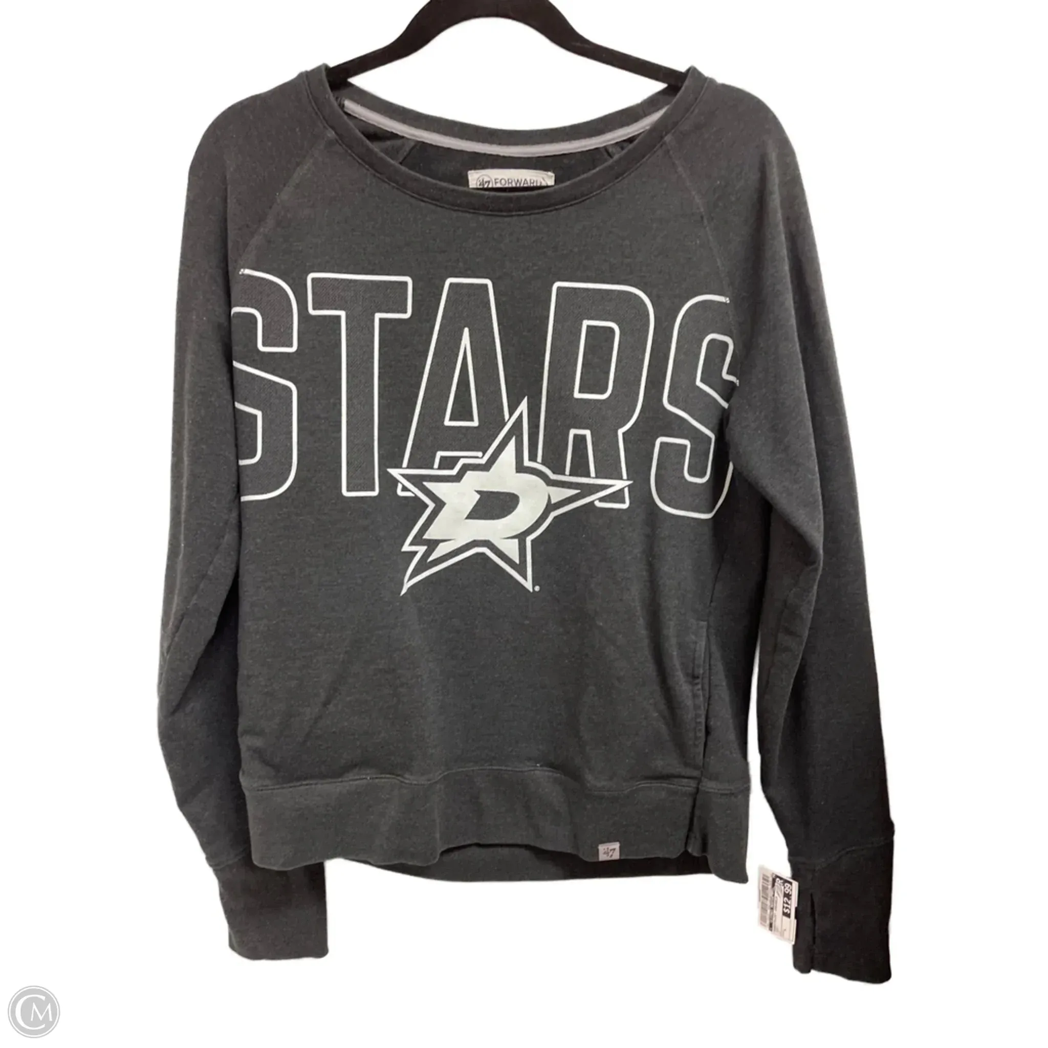 Sweatshirt Crewneck By Clothes Mentor In Grey, Size: L Stone Glow Effortless Design