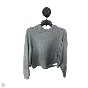 CompressionKnit Low Care Sweatshirt Hoodie By Clothes Mentor In Grey, Size: M