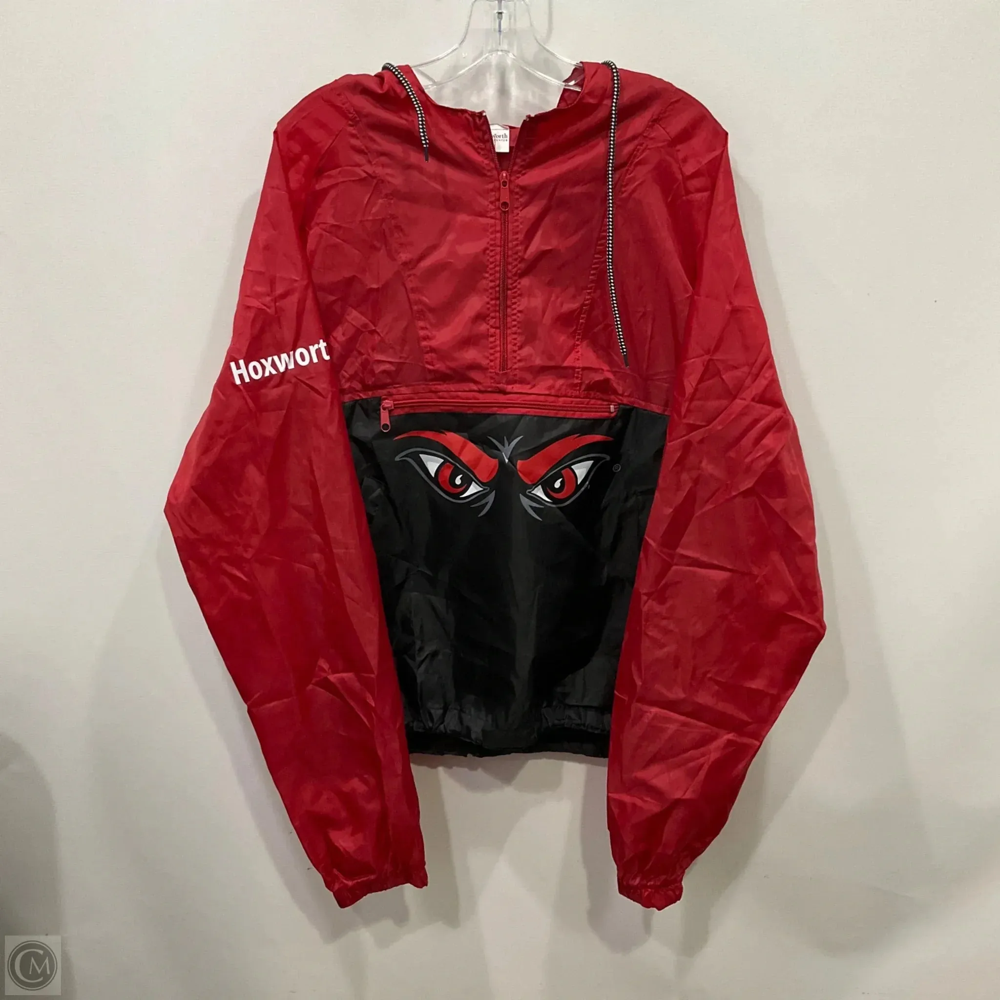 Sweatshirt Hoodie By Clothes Mentor In Red, Size: M Roomy Design