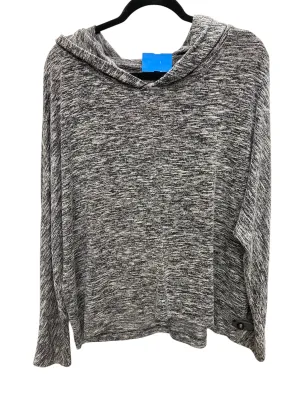 Practical Boots FadeResistantDye Sweatshirt Hoodie By Loft In Grey, Size: L