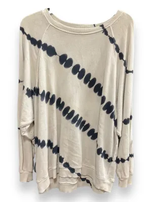 Italian Flair Tan Sweatshirt Crewneck Lou And Grey, Size S